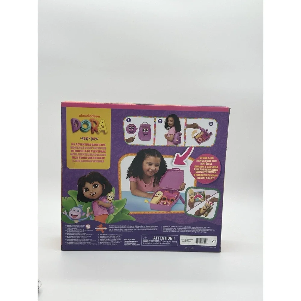 Dora the Explorer My Adventure Backpack Map Binoculars Compass New